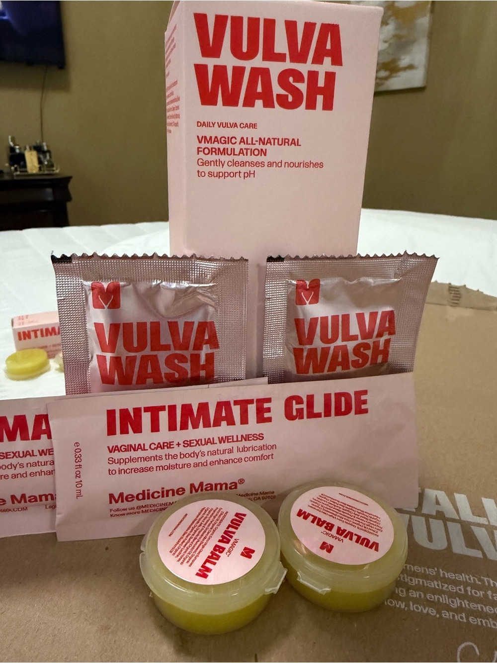Vulva Wash Intimate Care Set - Full size plus samples